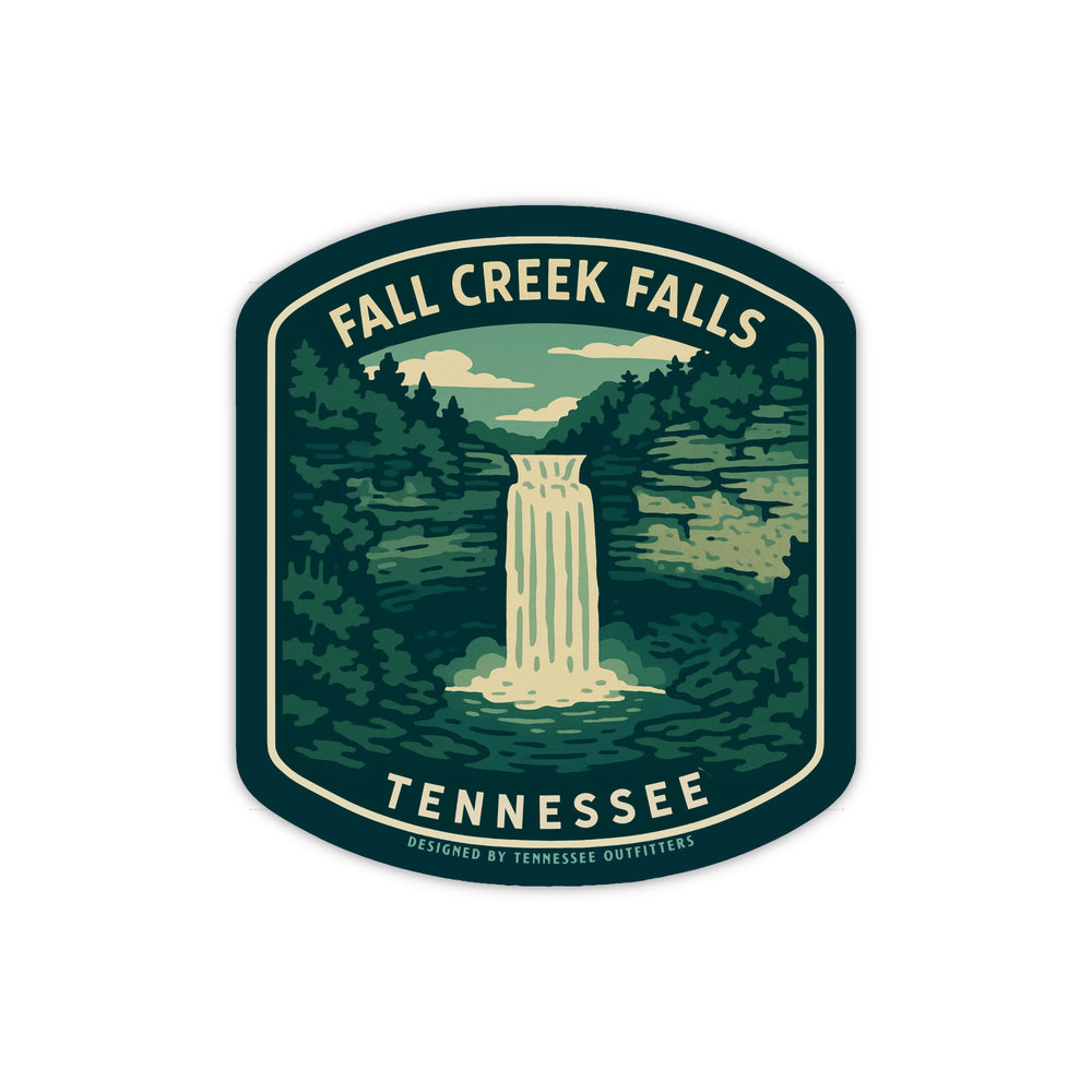 Waterfall Series: Fall Creek Falls Sticker