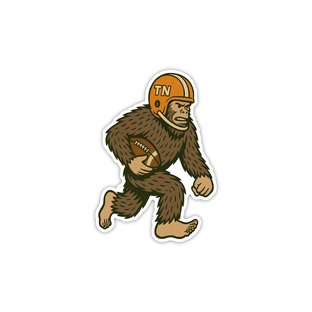 Bigfoot Gridiron Sticker