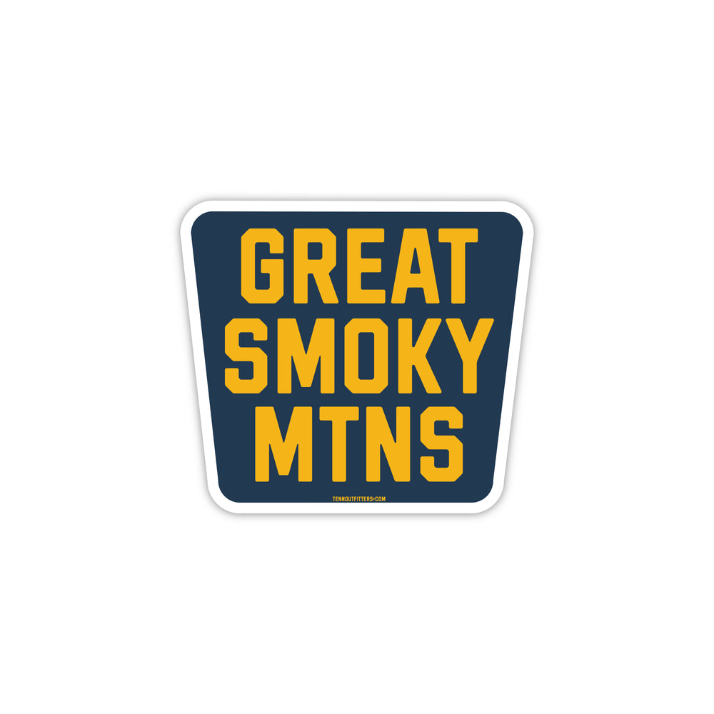 Great Smoky Mountain Decal
