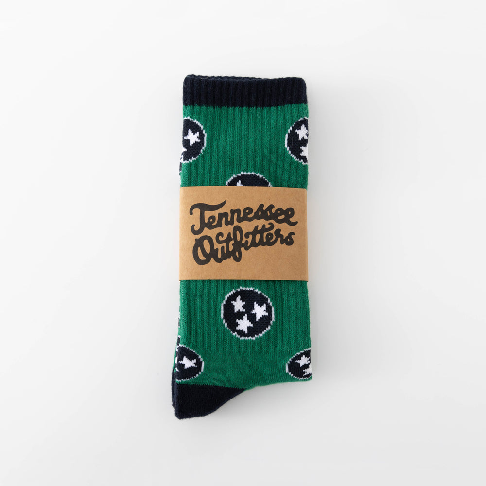 Mountain Green Tennessee Sock