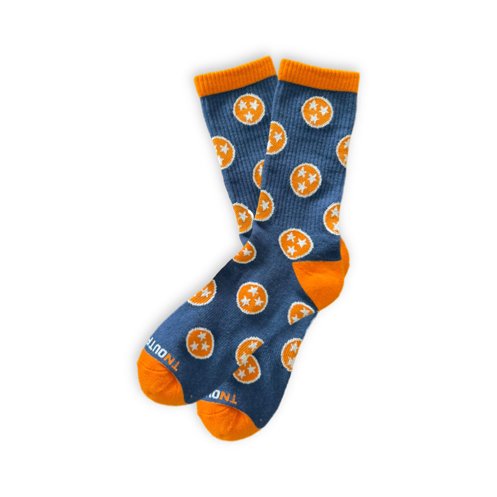 Well Worn Navy Tennessee Sock