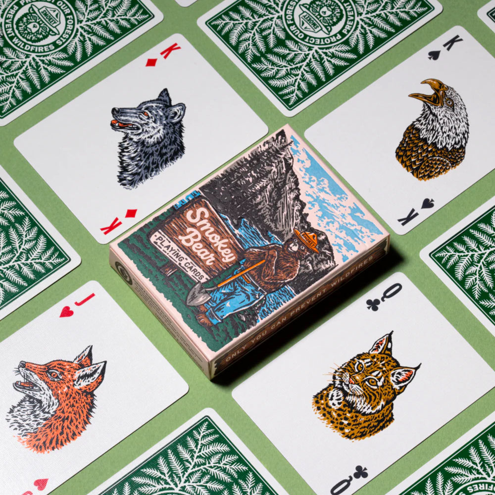 Smoky The Bear Playing Cards
