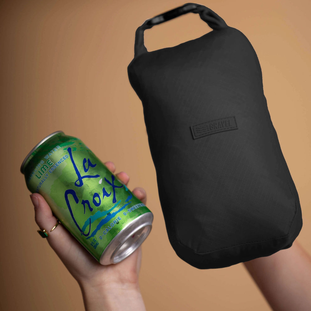 Gravel: Layover Travel Blanket • Black
