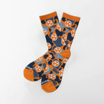 Holler Orange Camo Tennessee Sock